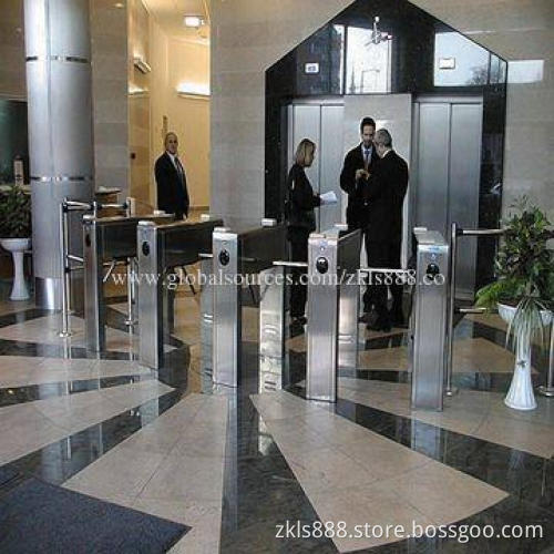 Mechanical security tripod turnstile